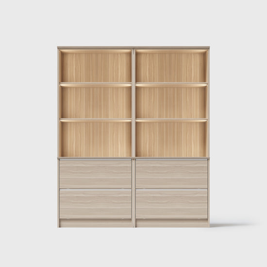 Vernal Modulares Bücherregal-Set