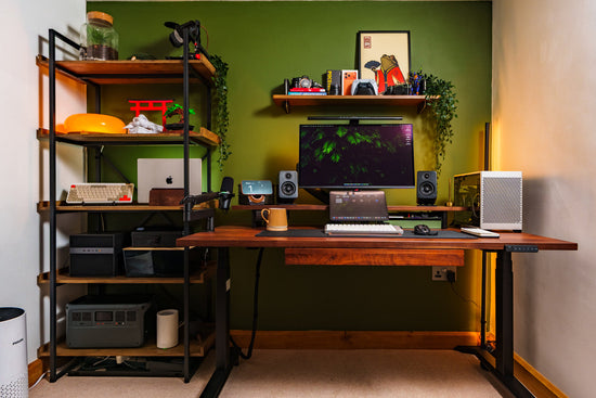 Chris' Workspace ist nie wirklich fertig