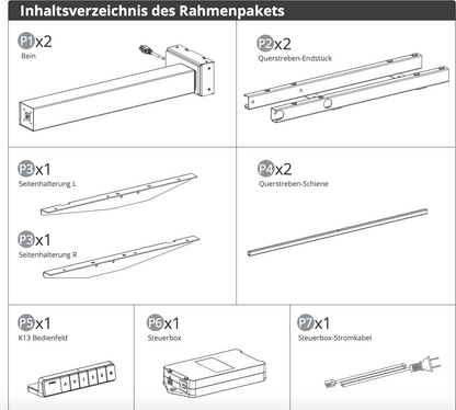 V0.6 Gestell – Weiß (für Ihre vorherige Bestellung)