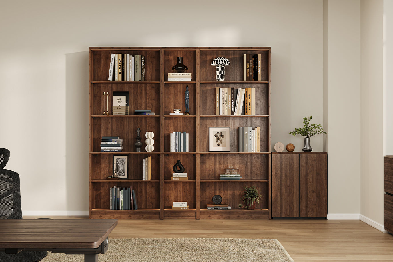 Modulares Bücherregal-Set