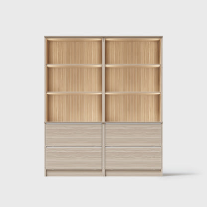 Vernal Modulares Bücherregal-Set