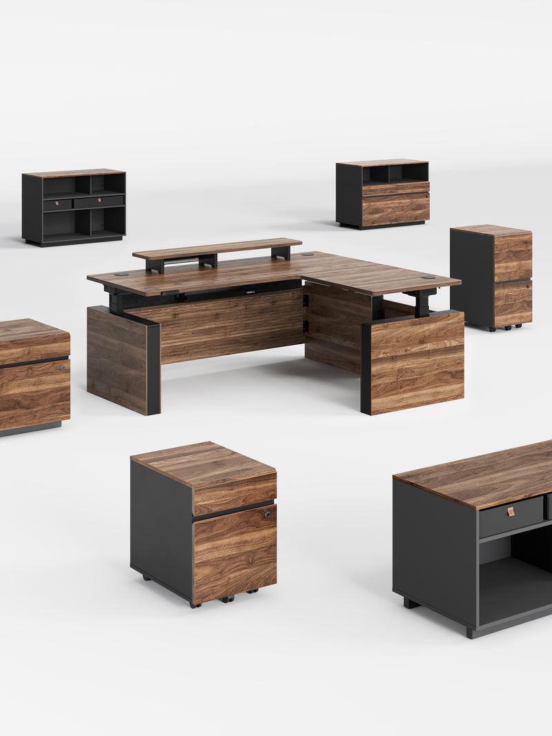 Gestalten Sie Ihren einzigartigen Arbeitsplatz mit Vernal