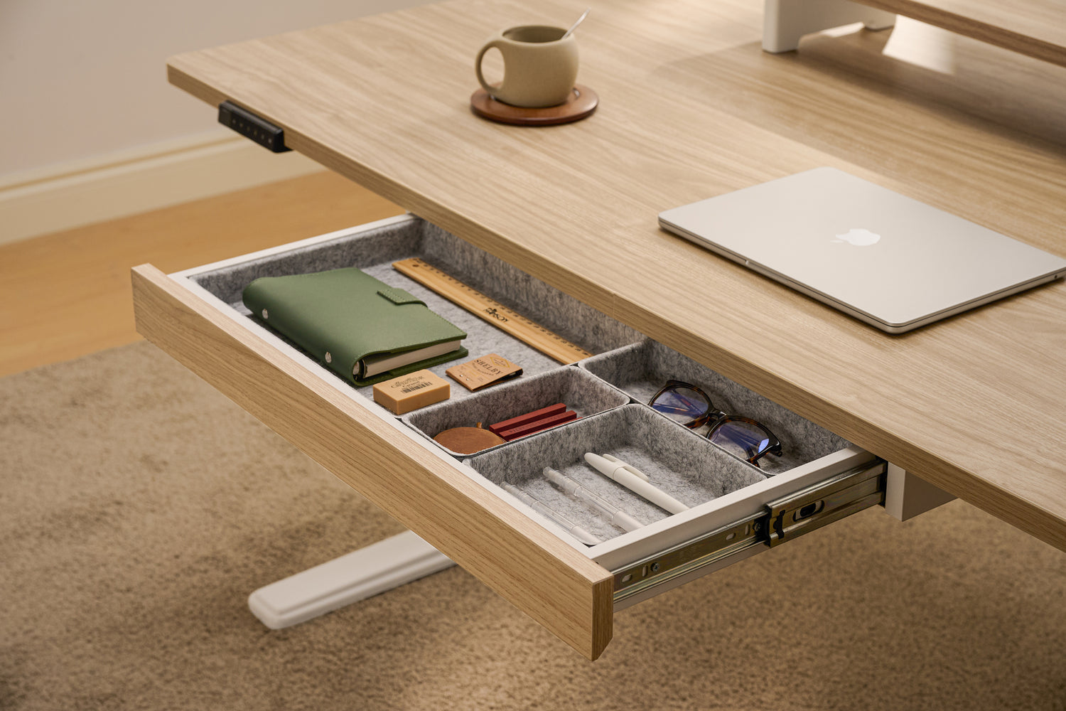 Heller Walnussbaum Vernal Schublade-2