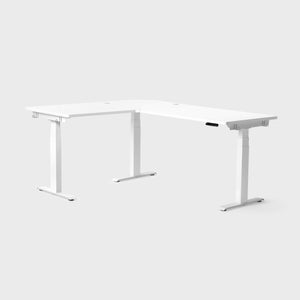 UNISTATION - Höhenverstellbarer Eckschreibtisch