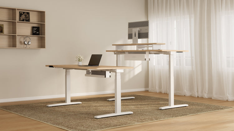 Höhenverstellbarer Schreibtisch pc