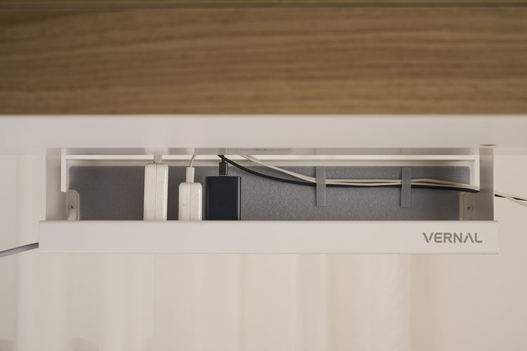 Weiß Vernal Kabelmanagement-Ablage-2