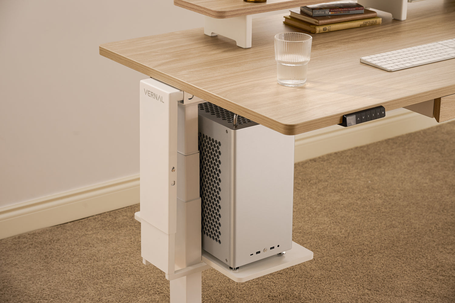 Weiß Vernal PC Halterung-4